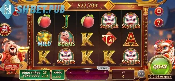 Điểm nỏi bật Nổ Hũ Kho Tàng Ngũ Long Shbet 